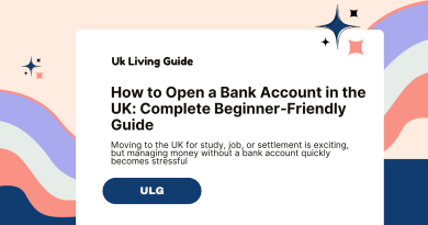 How to Open a Bank Account in the UK