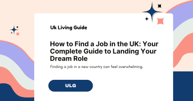 How to Find a Job in the UK