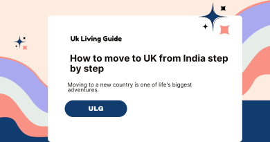 How to move to UK from India step by step
