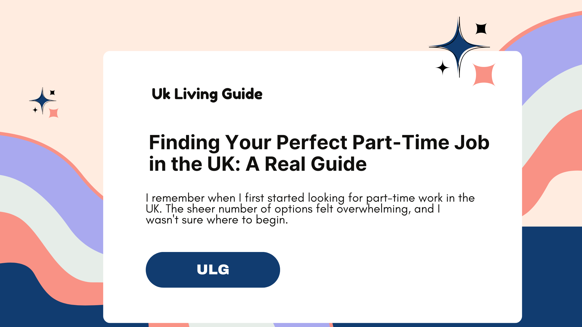 Finding Your Perfect Part-Time Job in the UK: A Real Guide