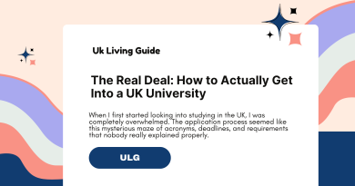 Admission process UK