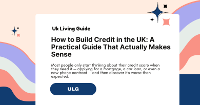How to build credit UK